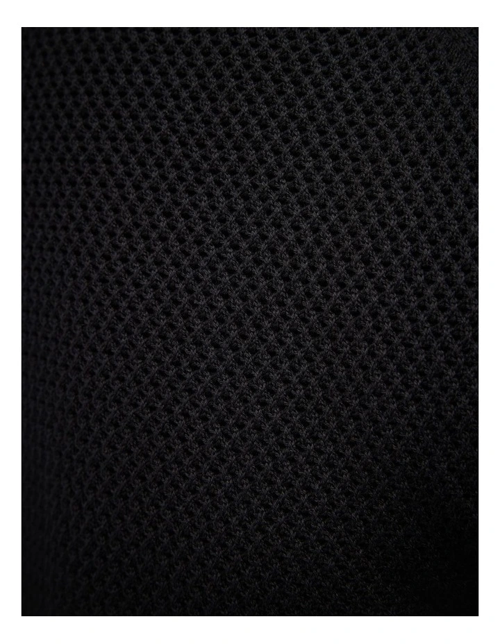 Blake Button Down Long Sleeve Knit in Black image 7