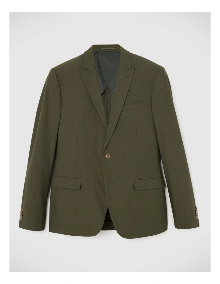 Tailored Jacket in Khaki image 2