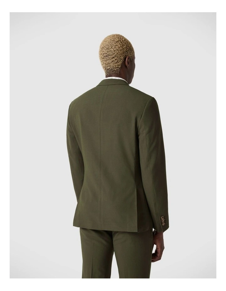 Tailored Jacket in Khaki image 5
