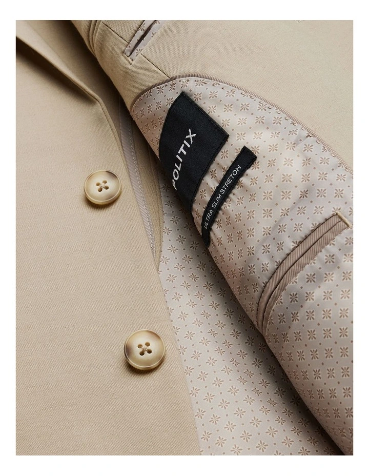 Tailored Jacket in Fawn image 7