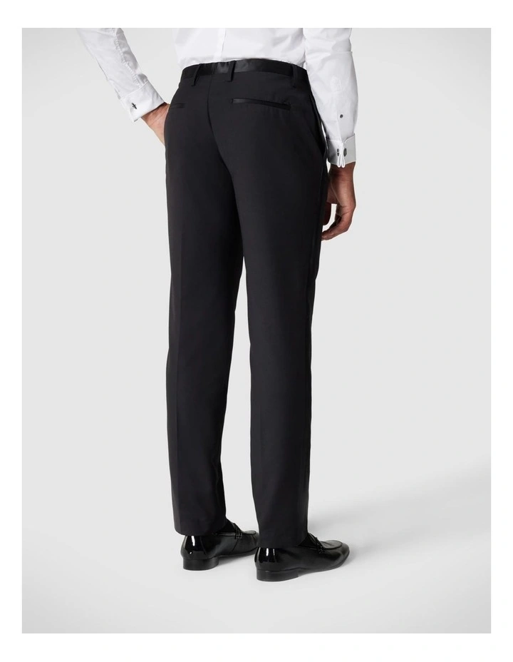 Black Tie Chintz Tailored Pant in Black Chintz image 5