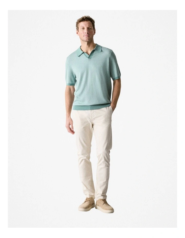 Regular Chino Pant in Chalk image 1