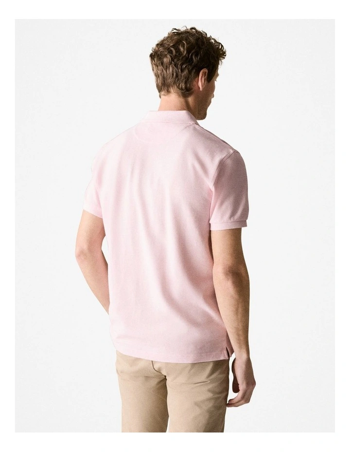 Classic Marle Polo in Light Pink image 4