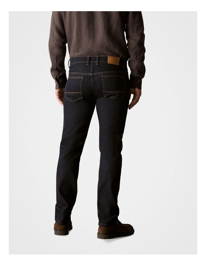 Slim Rinse Wash Jean in Dark Navy image 3