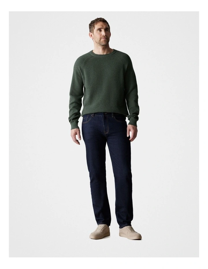 Regular Rinse Wash Jean in Dark Navy image 1