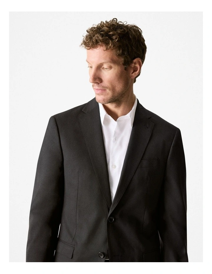 Italian Wool Ultimate Blazer in Black image 4