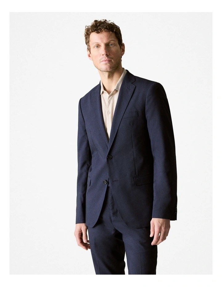 Italian Wool Ultimate Blazer in Navy image 1