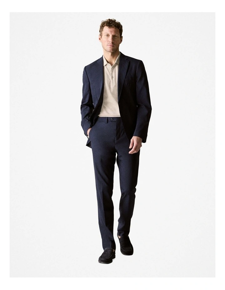 Italian Wool Ultimate Blazer in Navy image 2