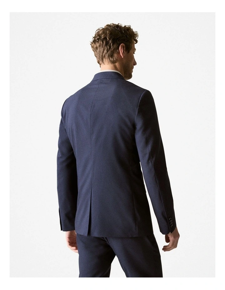 Italian Wool Ultimate Blazer in Navy image 3