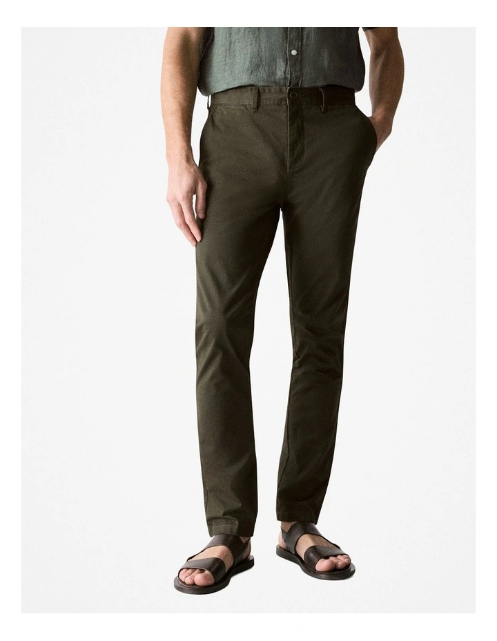 Regular Chino Pant in Kelp image 2