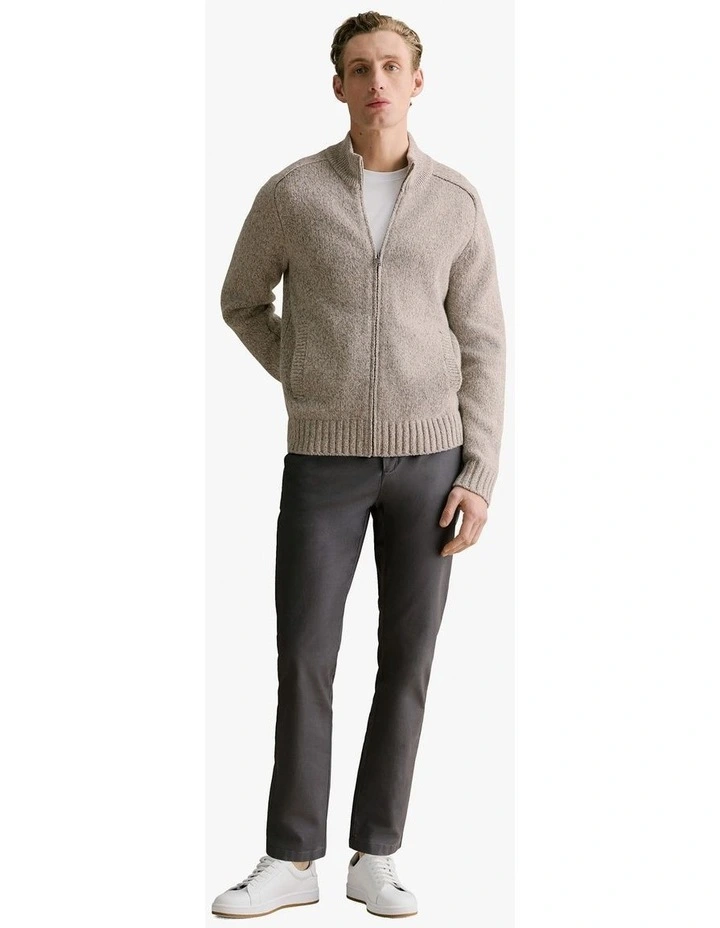 Regular Fit Chino Pant in Charcoal image 4