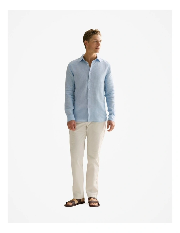 Regular Fit Modern Chino Pant in White image 2
