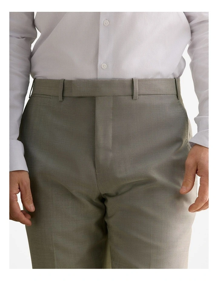 Italian Wool Pant in Cement image 3