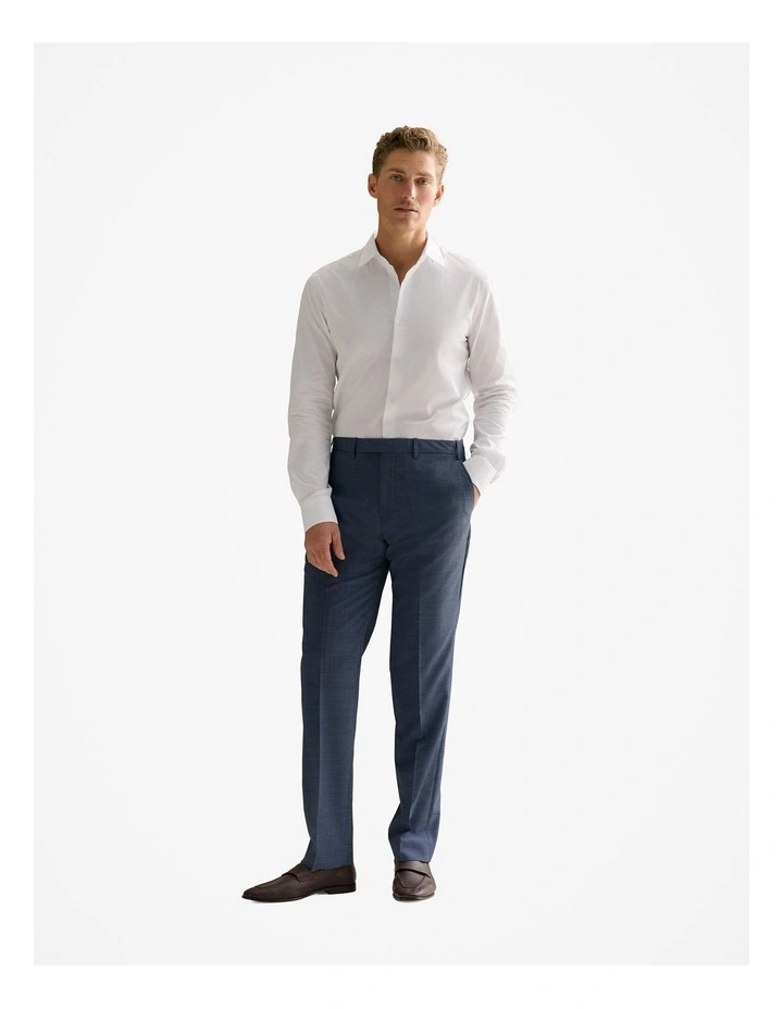 Italian Wool Pant in Royal Navy image 2