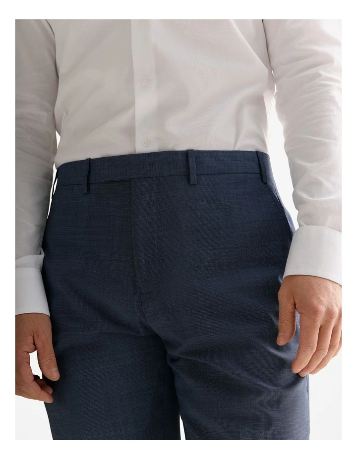 Italian Wool Pant in Royal Navy image 3