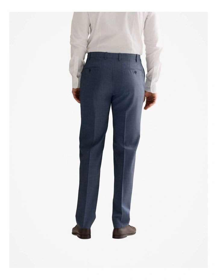 Italian Wool Pant in Royal Navy image 4