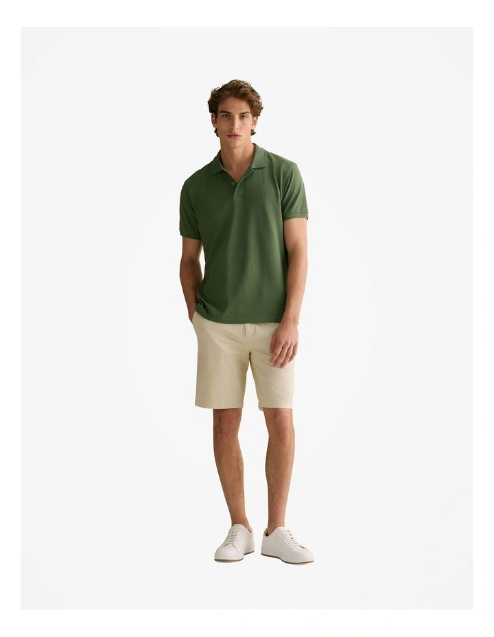 Classic Pique Monogram Polo in Ivy image 2