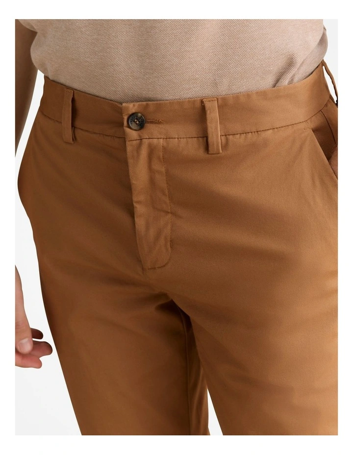Regular Fit Modern Chino Pant in Latte image 3