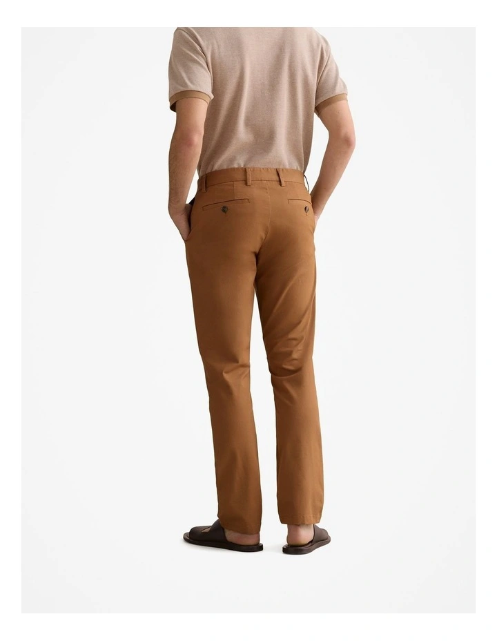Regular Fit Modern Chino Pant in Latte image 4