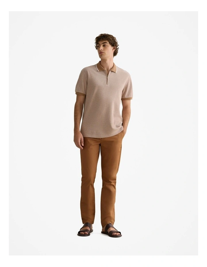 Regular Fit Modern Chino Pant in Latte image 5