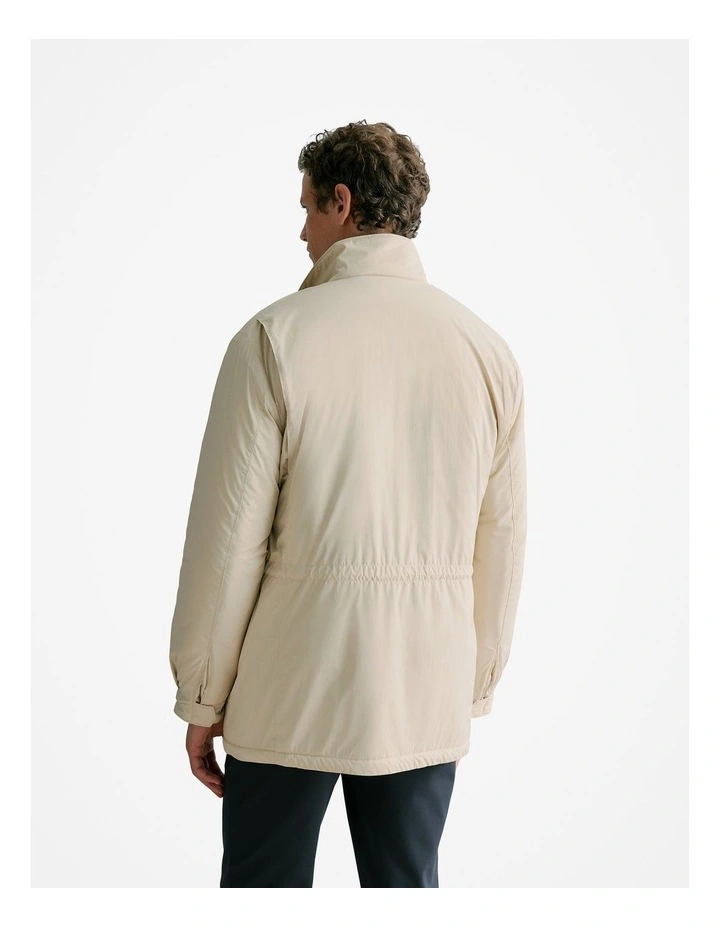 Longline Technical Field Jacket in Fawn image 5