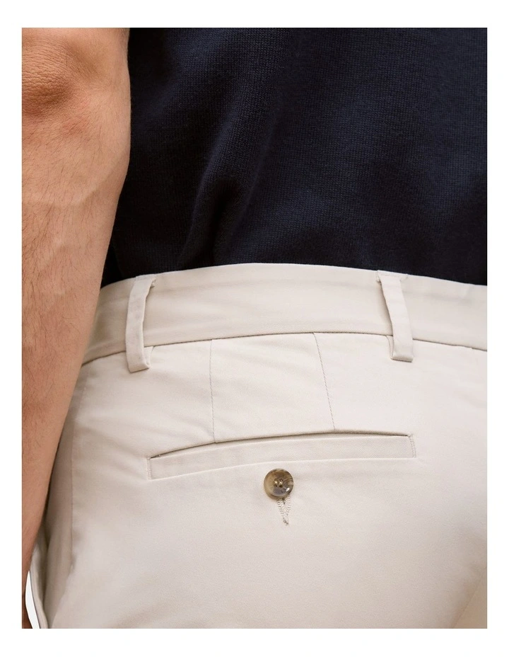 Regular Fit Modern Chino Pant in Stone image 3