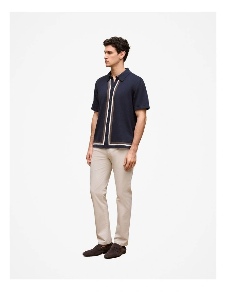 Regular Fit Modern Chino Pant in Stone image 4