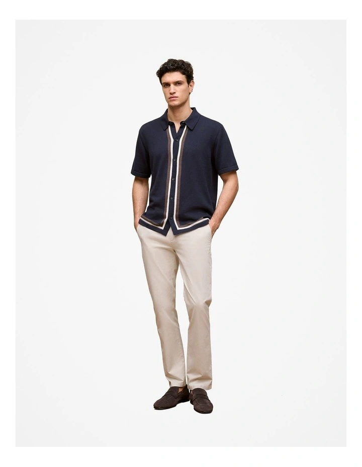 Regular Fit Modern Chino Pant in Stone image 5
