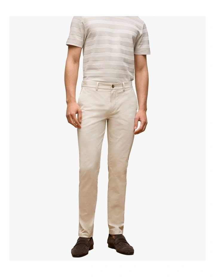 Slim Fit Chino Pant in Stone image 1