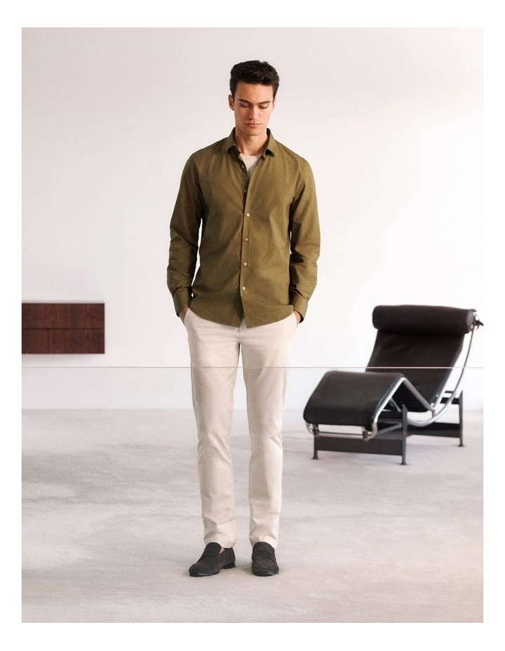 Slim Fit Chino Pant in Stone image 2
