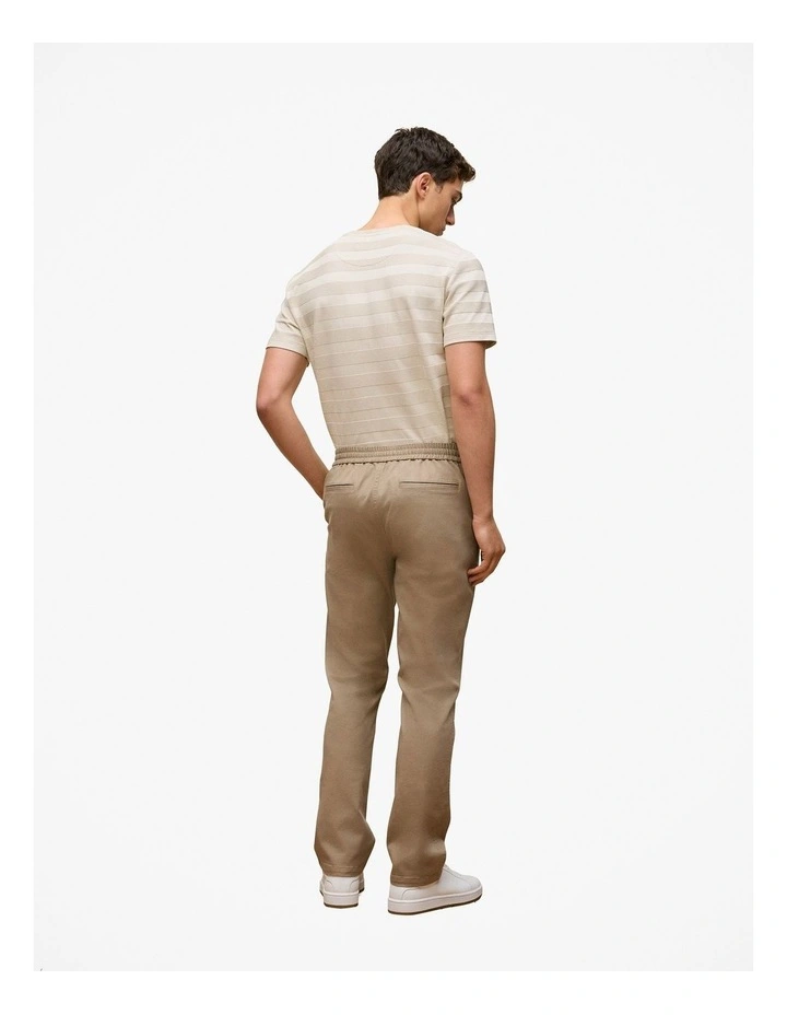Soft Drawcord Chino in Clove image 5