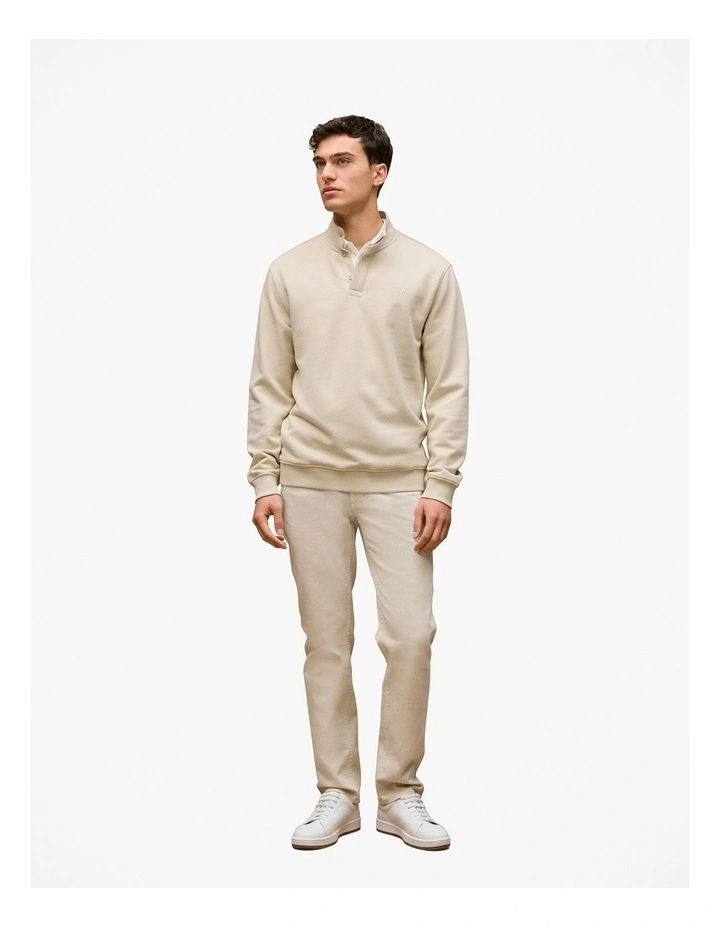 Pique Classic Short Sleeve Polo in White image 2
