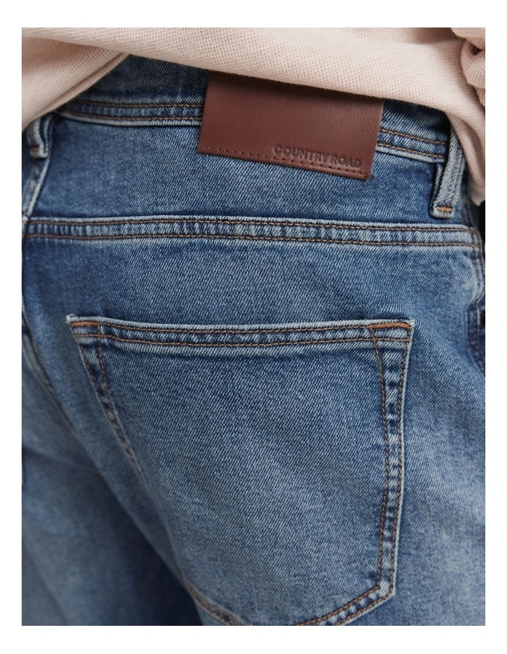 Slim Fit Jean in Mid Blue image 2