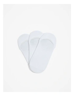 No Show Sock 2 Pack in White