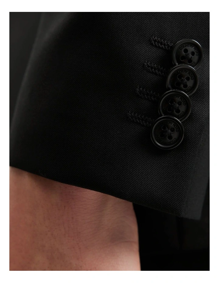 Regular Fit Travel Jacket in Black image 2