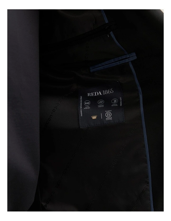 Regular Fit Travel Jacket in Black image 3