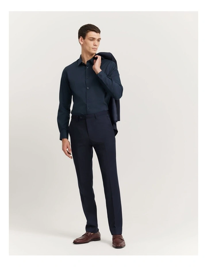 Regular Fit Travel Pant in Navy image 2