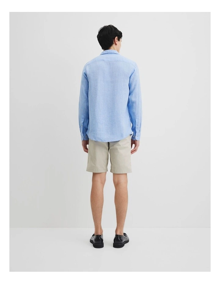 Regular Fit Shirt in Pale Blue image 4