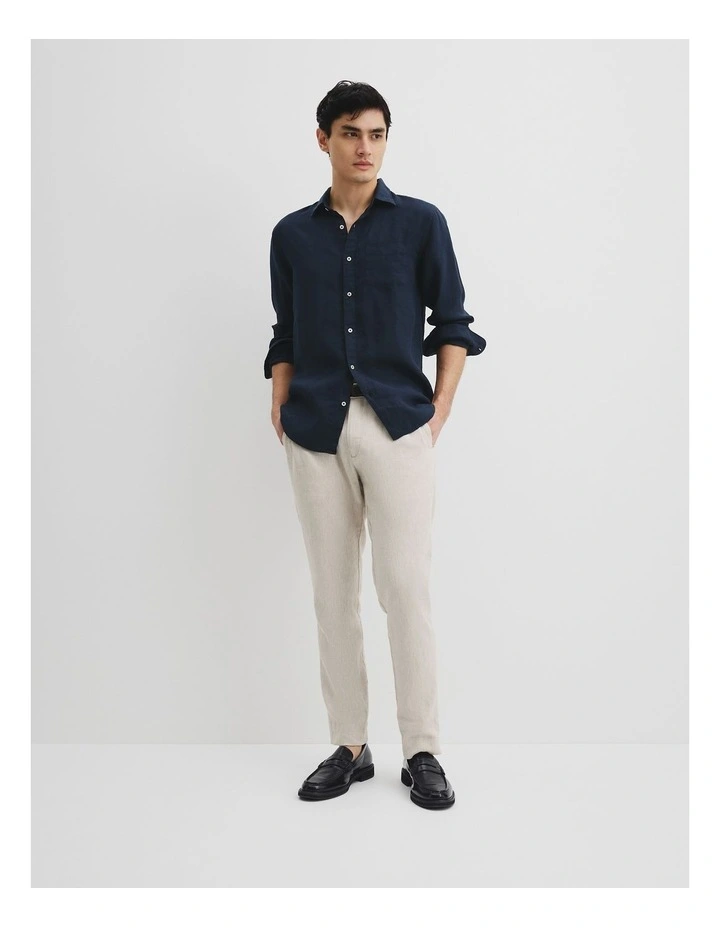Regular Fit Shirt in Navy image 3