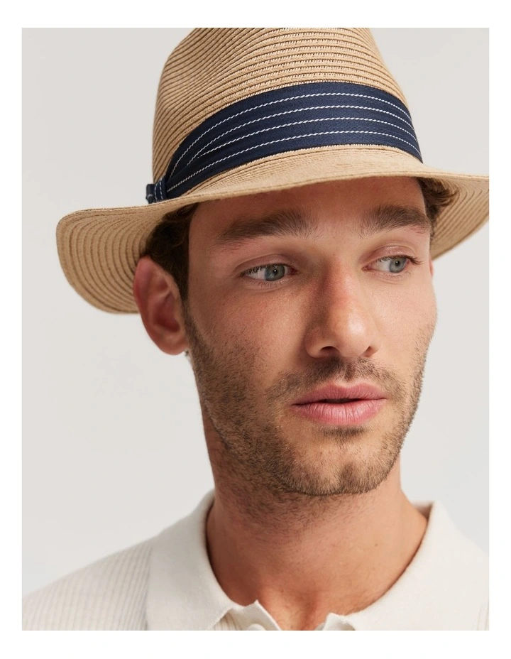 Classic Panama Hat in Natural image 2