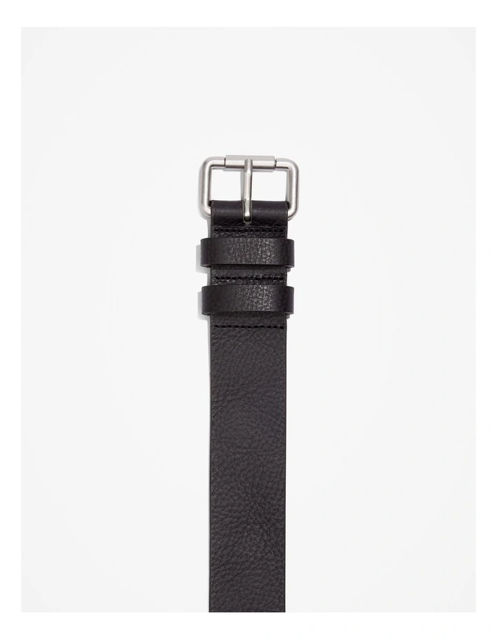 Australian Made Milled Belt in Black image 3