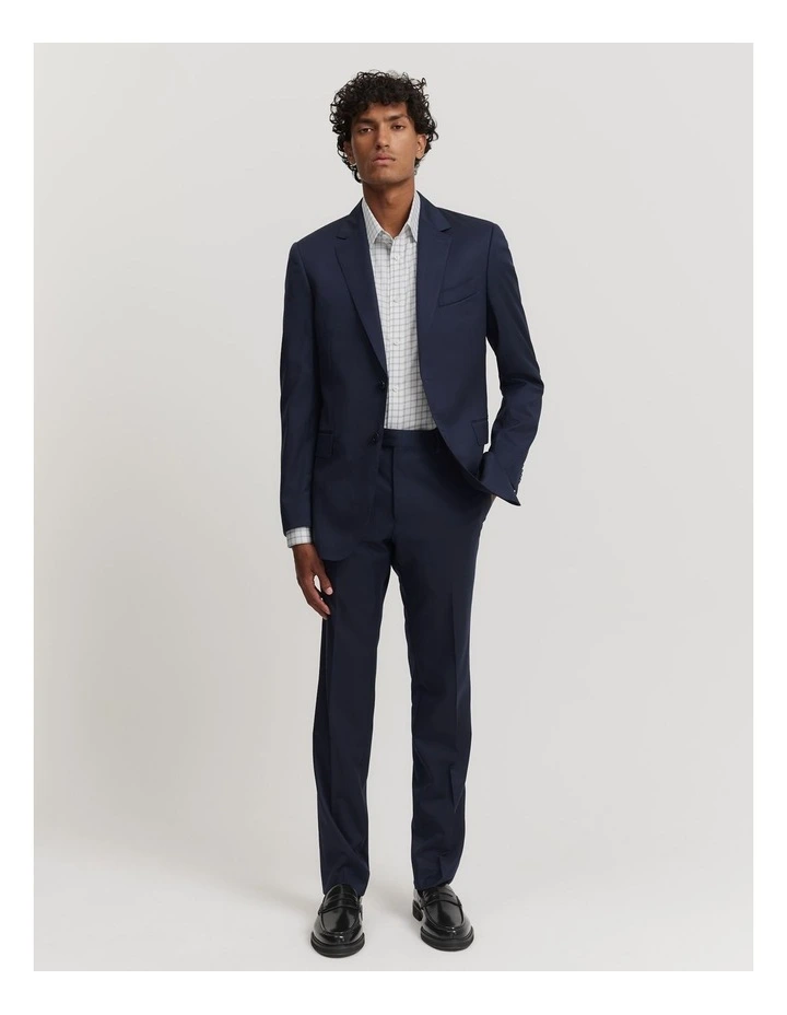 Grid Travel Shirt in Black image 2