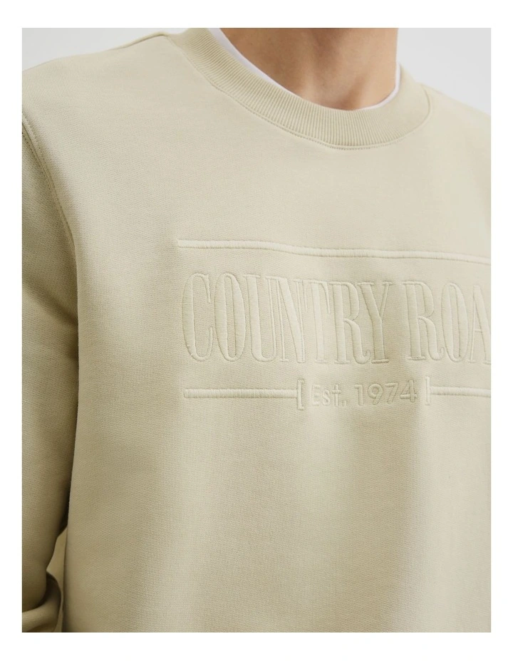 Heritage Sweat in Almond image 2