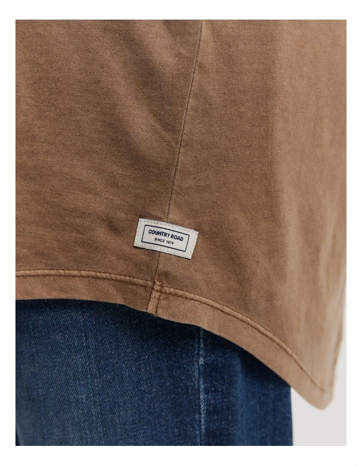 ONLY dam t-shirt ONLONLY - Walnut