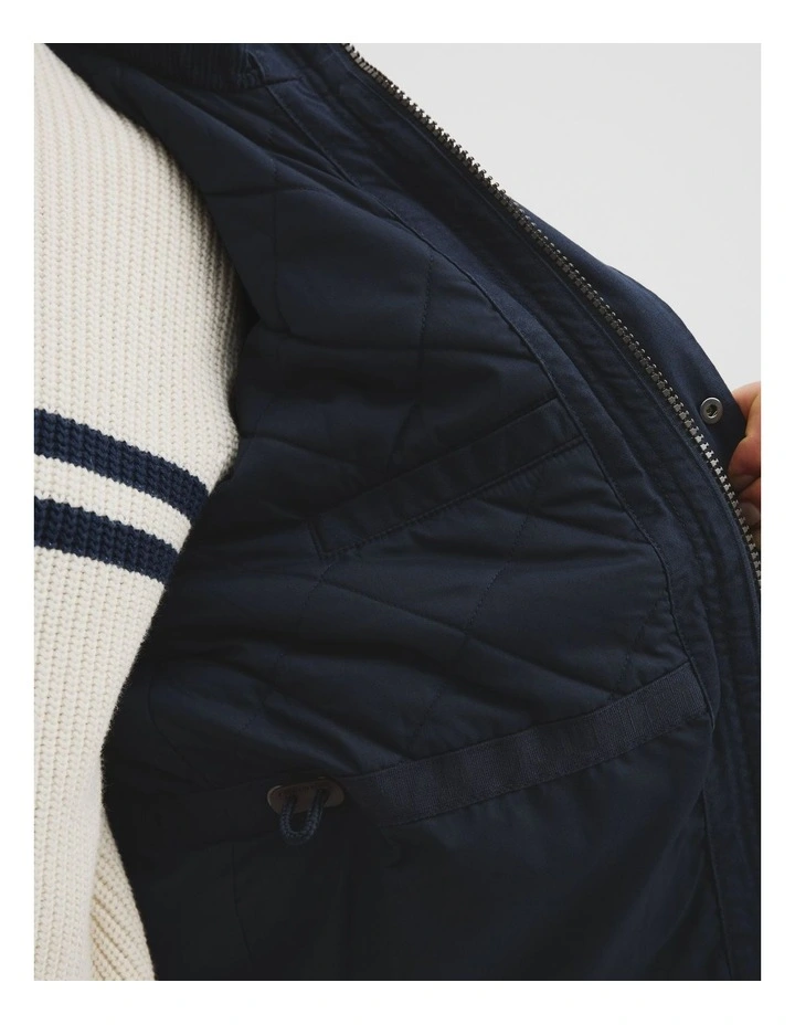 Canvas Parka in Navy image 4