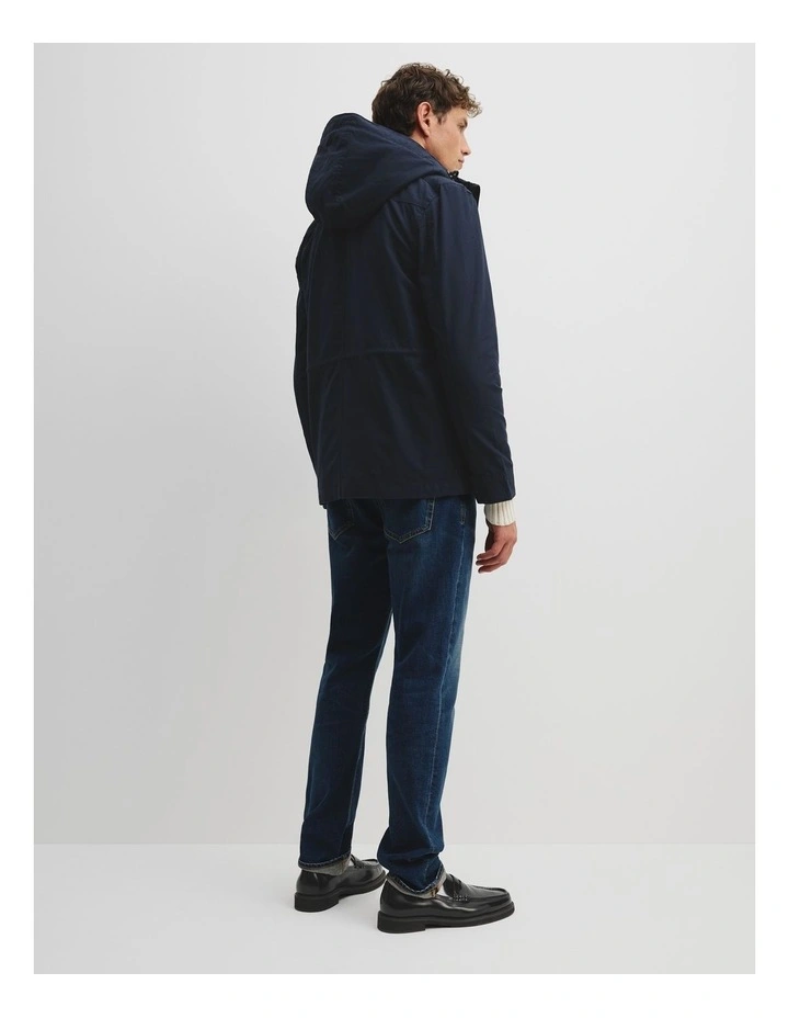 Canvas Parka in Navy image 5