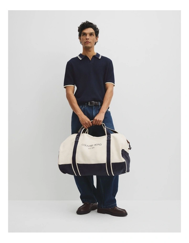 Logo Tote in Ecru image 2