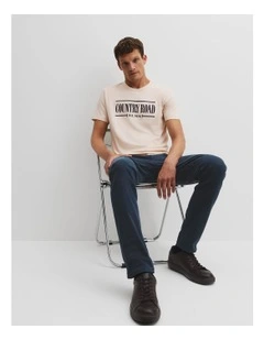 Verified Australian Cotton Heritage T-shirt in Ecru