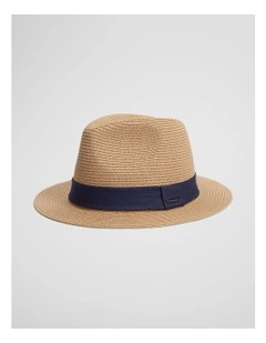 Classic Panama Hat in Oak