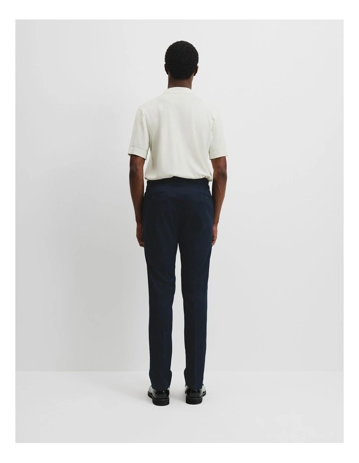 Cotton Twill Pant in Navy image 4